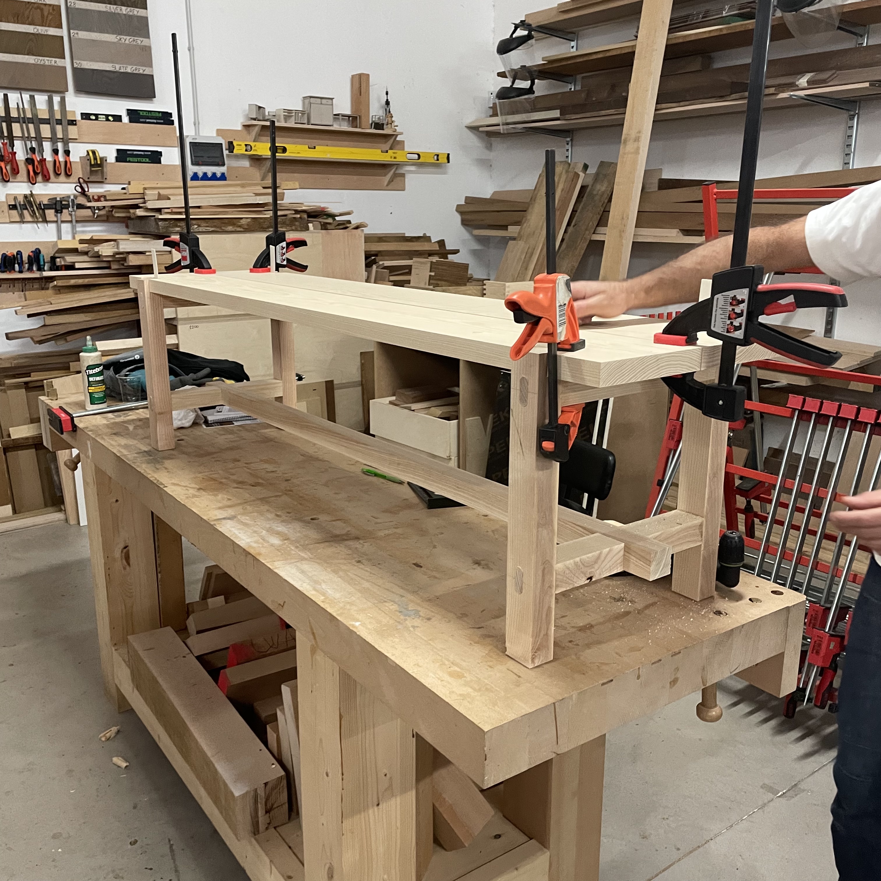 Construye tu banco de madera
